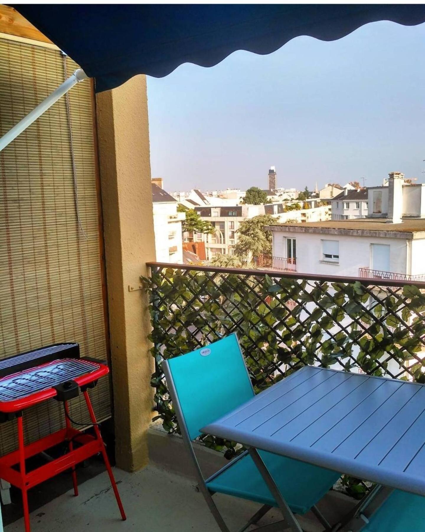 Charmant Appartement Lumineux - Dernier Etage Avec Balcon - Proche Centre-Ville Nantes Esterno foto